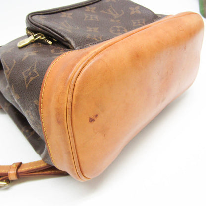Louis Vuitton Vintage Montsouris Monogram Canvas, Brown, Canvas, Backpack