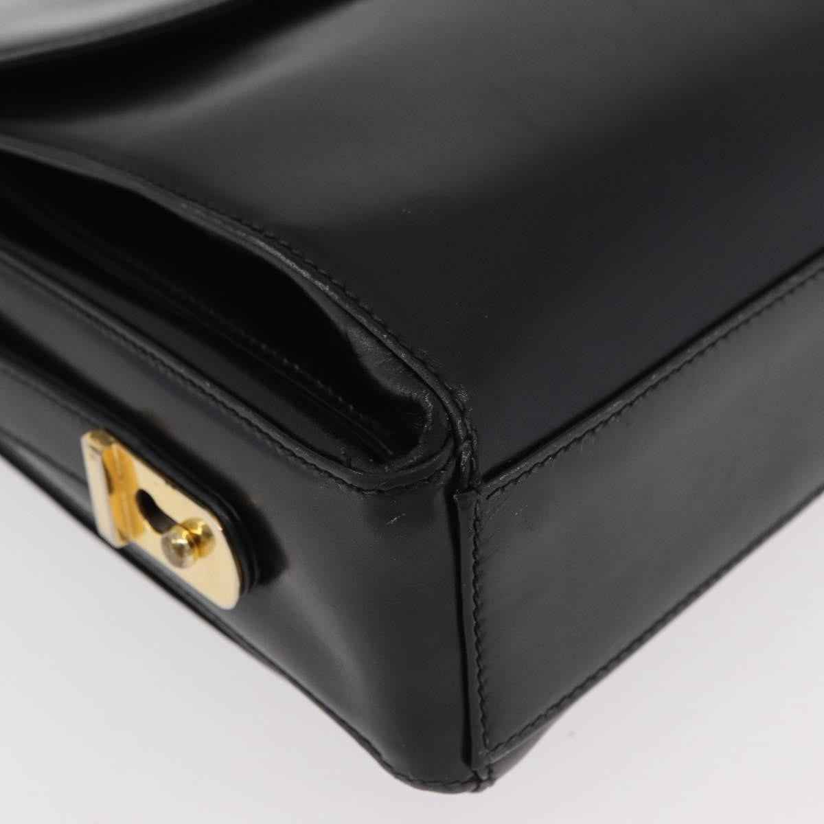 Gucci Shoulder Leather, Black, Leather, Shoulder Bag