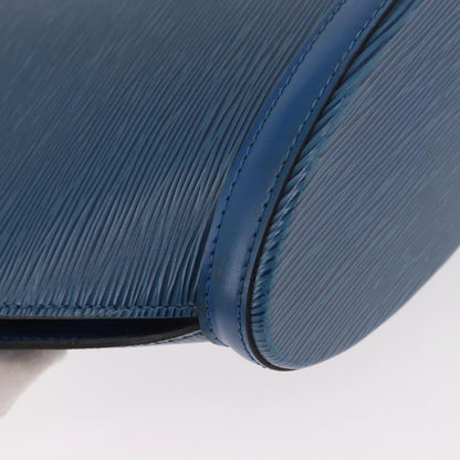 Louis Vuitton Saint Jacques Epi Leather, Blue, Leather, Handbag