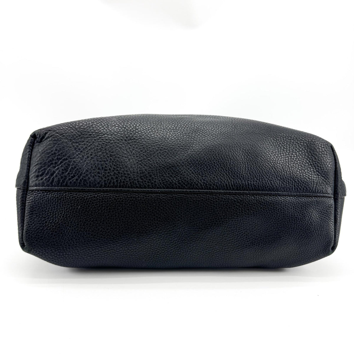 Prada Vitello Daino Leather, Black, Leather, Shoulder Bag