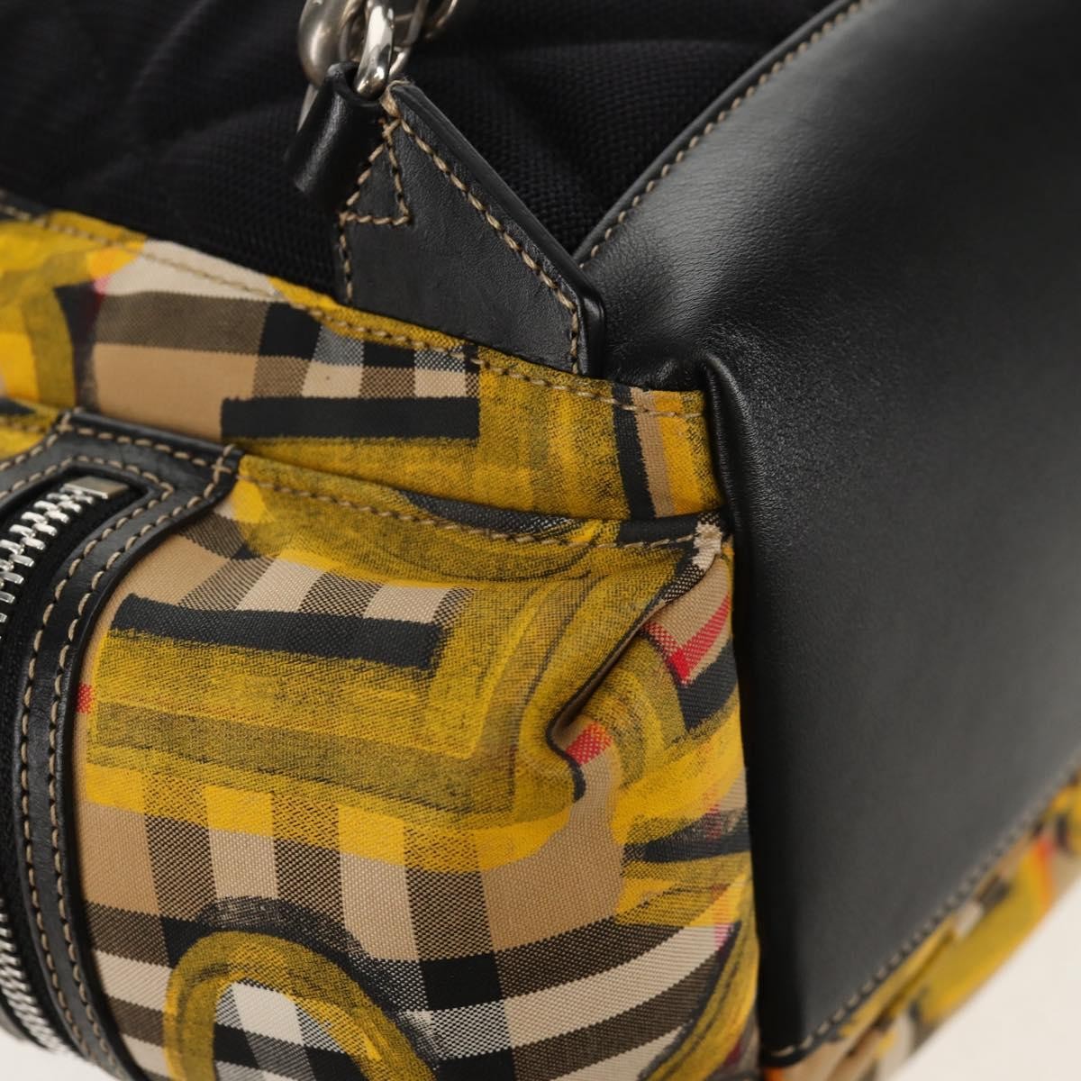 Burberry Graffiti Rucksack Vintage Check Canvas, Beige, Canvas, Backpack