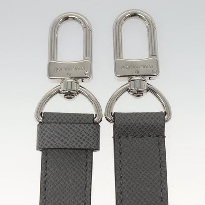 Louis Vuitton Adjustable shoulder strap leather, Gray, Leather, Straps