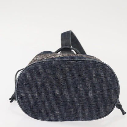 Chanel Hidden Sequins Shoulder Bag Sequins, BLUE, CANVAS, Handbag