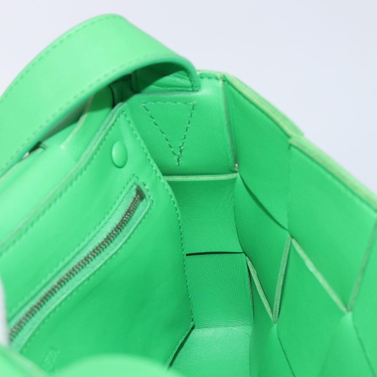 Bottega Veneta Cassette Maxi Intrecciato Leather, Green, Leather, Crossbody Bag