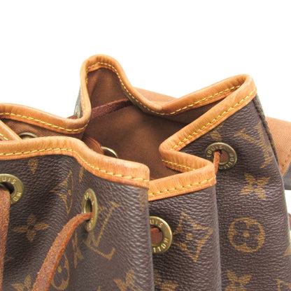 Louis Vuitton Vintage Montsouris Monogram Canvas, Brown, Canvas, Backpack