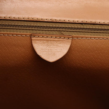 Celine Vintage Handbag Toile Céline, Brown, Canvas, Handbag