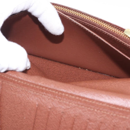 Louis Vuitton Brazza Monogram Canvas, Brown, Canvas, Wallet