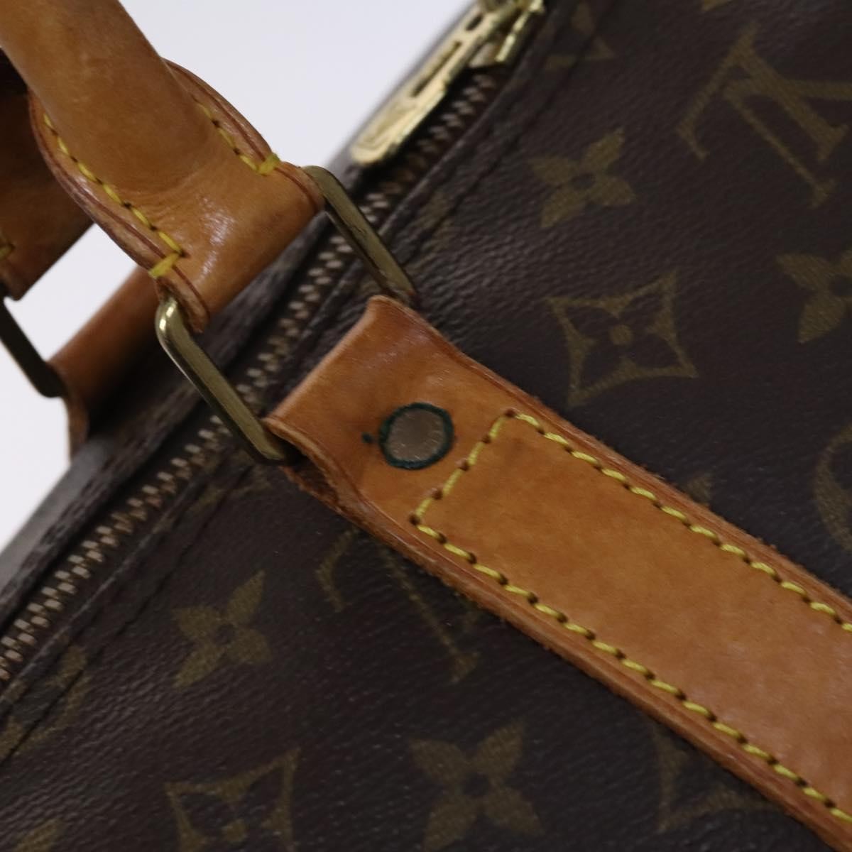 Louis Vuitton Keepall Monogram Canvas, Brown, Canvas, Travel Bag