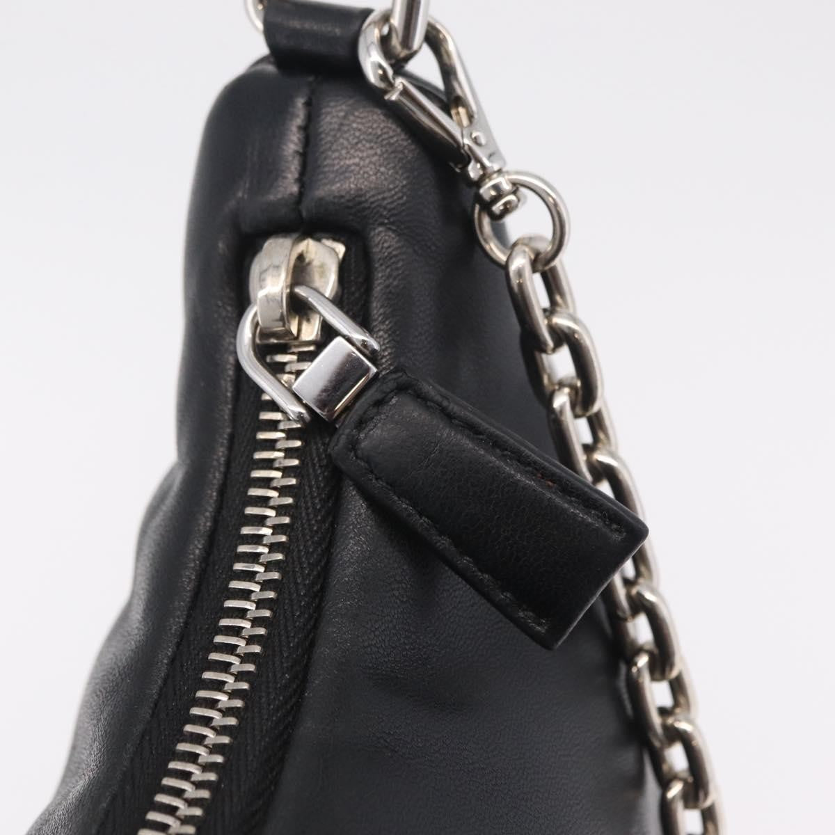Prada Re-Edition 2005 Nappa Leather, Black, Leather, Shoulder Bag