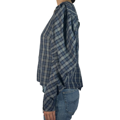 Evi Grintela Plaid Blouse