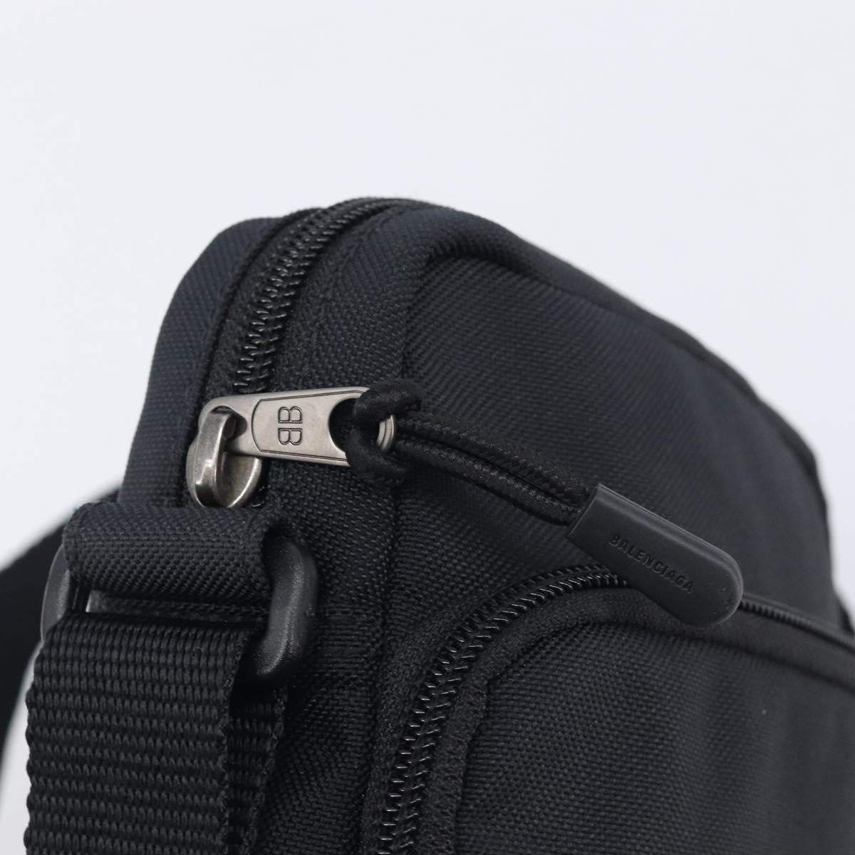 Balenciaga Sport Messenger Nylon, Black, Nylon, Handbag