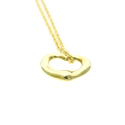 Tiffany & Co. Elsa Peretti Open Heart Pendant 18K Yellow Gold, Gold, Yellow Gold, Necklace