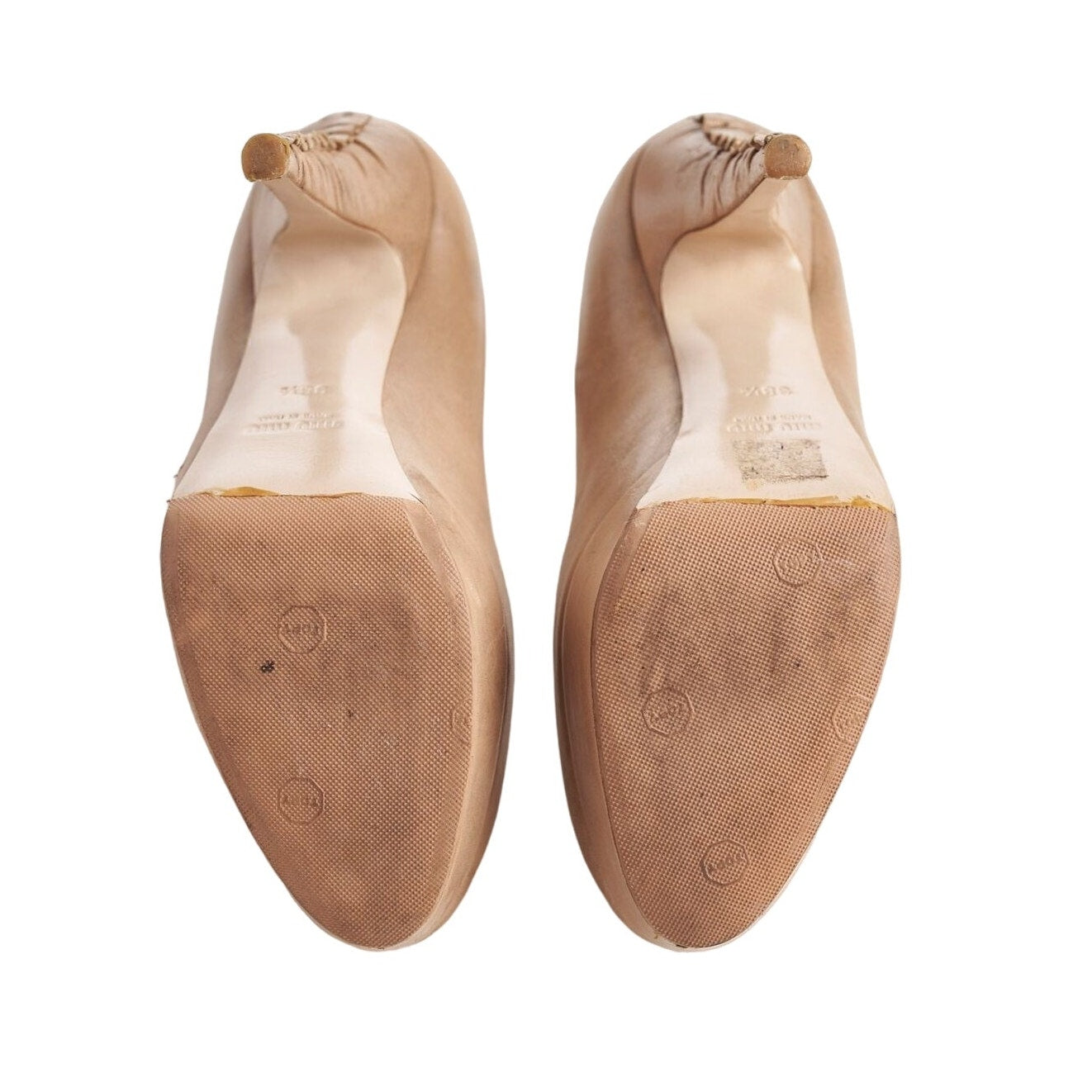 Miu Miu Pumps 8 US Sand Beige