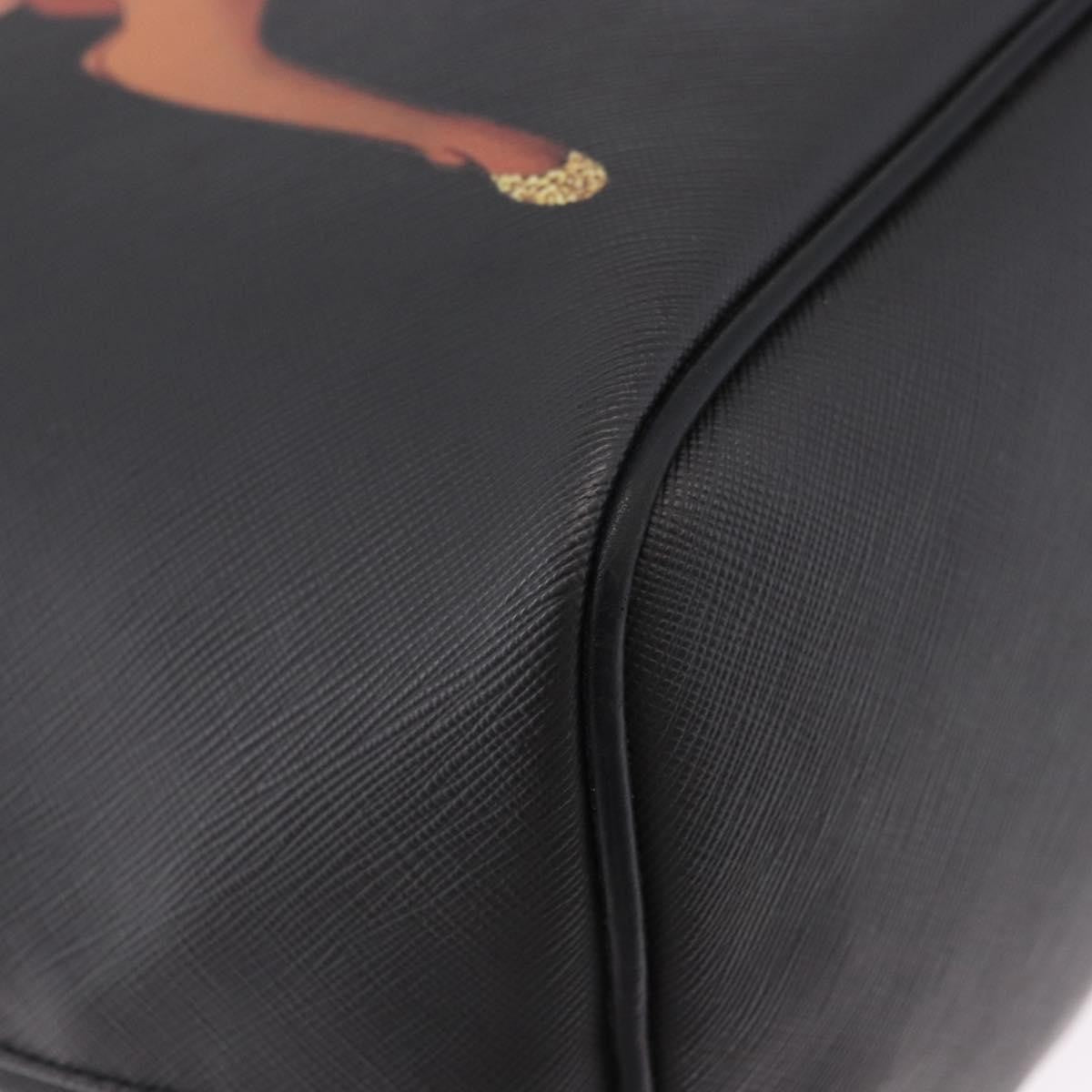 Givenchy Vintage Leather, Black, PVC, Tote Bag