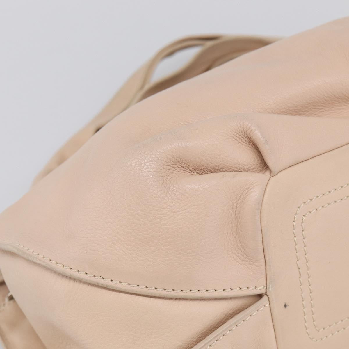 Celine Bittersweet Leather, Beige, Leather, Handbag