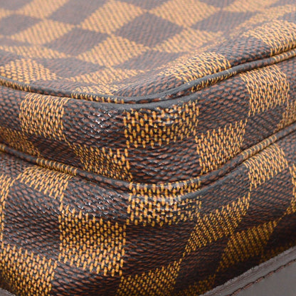 Louis Vuitton Naviglio Damier, Brown, Canvas, Shoulder Bag