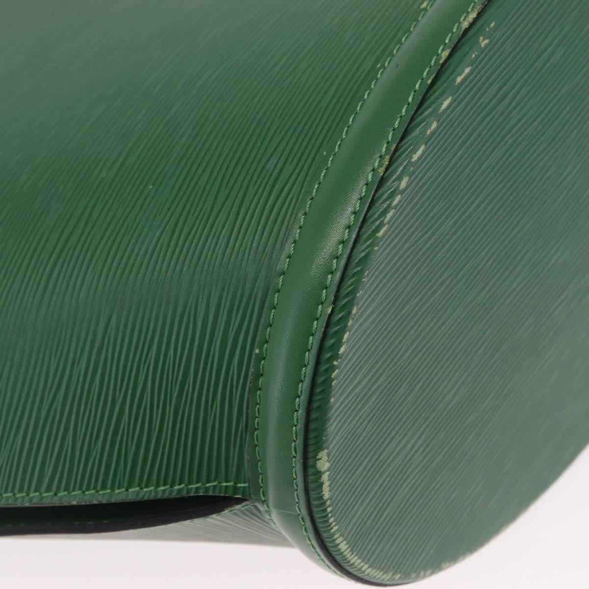 Louis Vuitton Saint Jacques Epi Leather, Green, Leather, Handbag