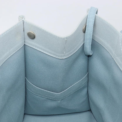 Hermes Bora Bora Toile, Blue, Canvas, Tote Bag