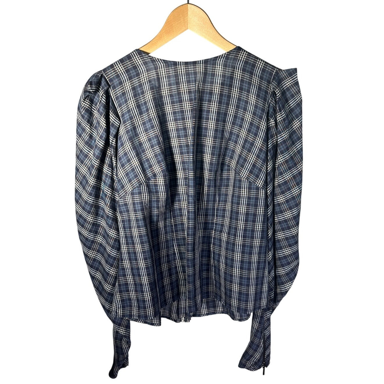 Evi Grintela Plaid Blouse