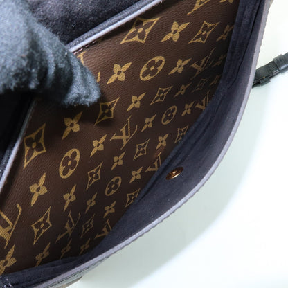 Louis Vuitton Marignan Monogram Canvas with Leather, Brown, Canvas, Handbag