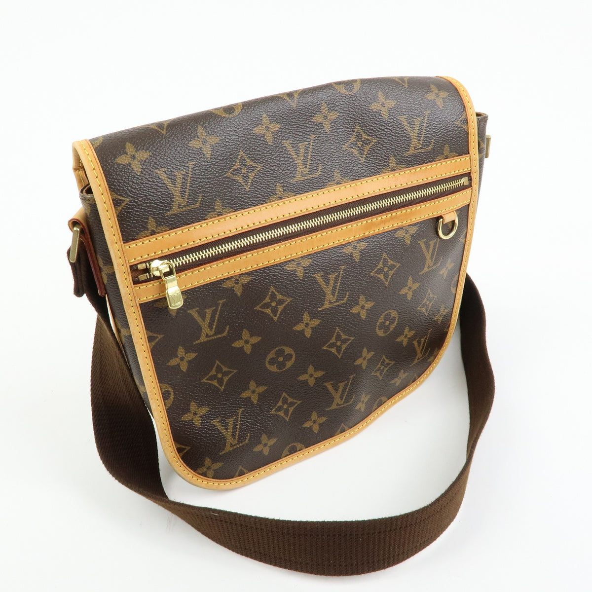Louis Vuitton Bosphore Messenger Monogram Canvas, Brown, Canvas, Handbag