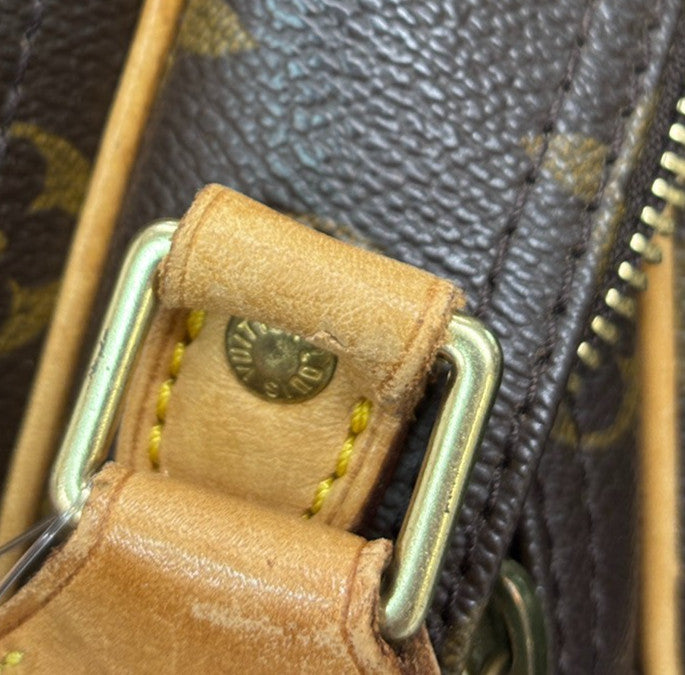 Louis Vuitton Reporter Monogram, Brown, Canvas, Shoulder Bag