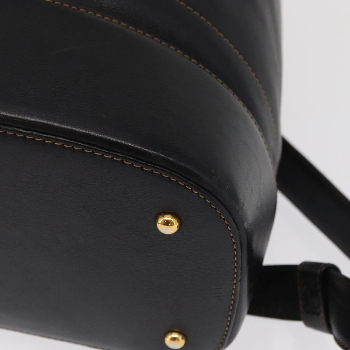 Loewe Anton Leather, Black, Leather, Backpack