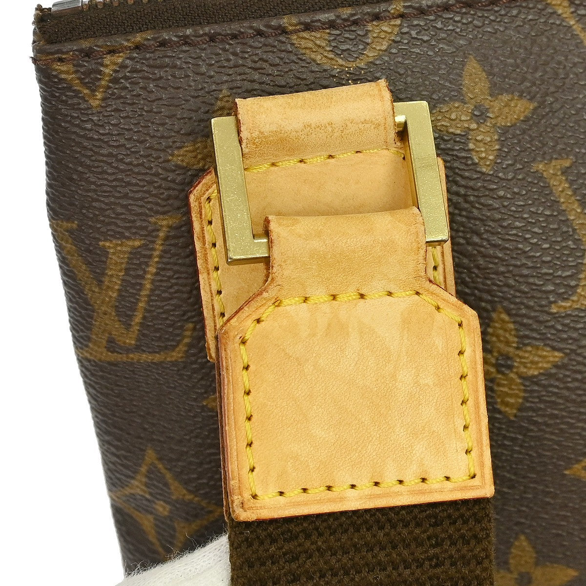 Louis Vuitton Bosphore Pochette Monogram Canvas, Brown, Canvas, Clutch
