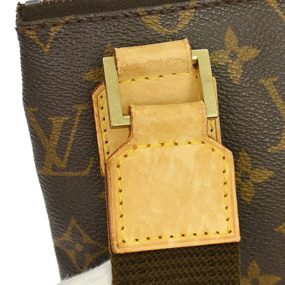 Louis Vuitton Bosphore Pochette Monogram Canvas, Brown, Canvas, Clutch