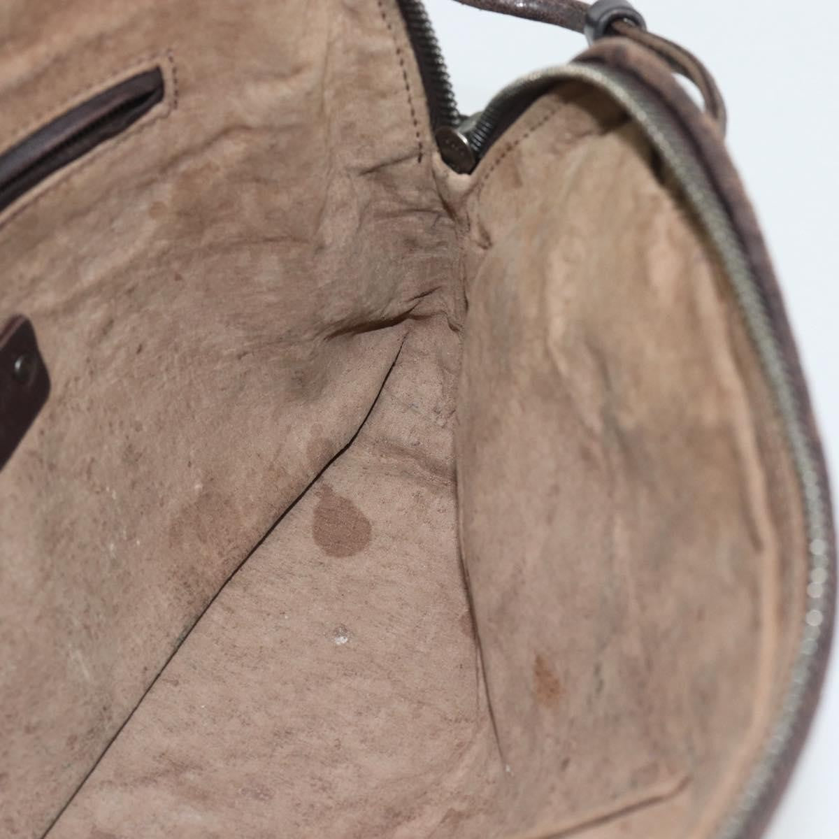 Bottega Veneta Nodini Intrecciato Nappa, Brown, Leather, Crossbody Bag