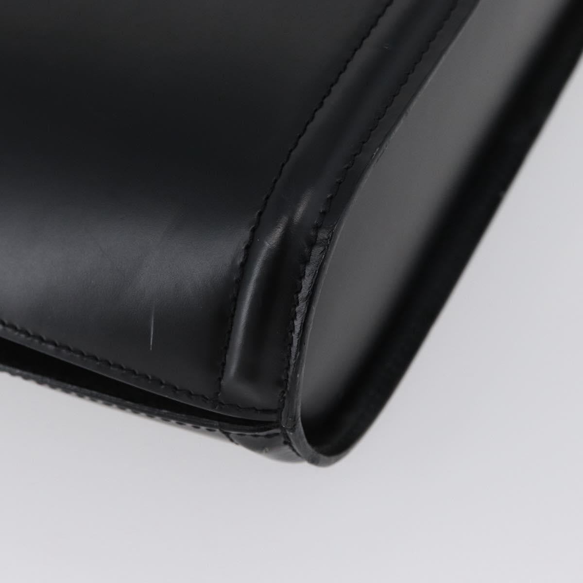 Bally Vintage Leather, Black, Leather, Shoulder Bag