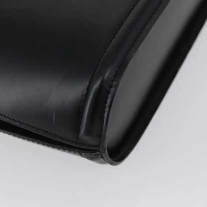 Bally Vintage Leather, Black, Leather, Shoulder Bag