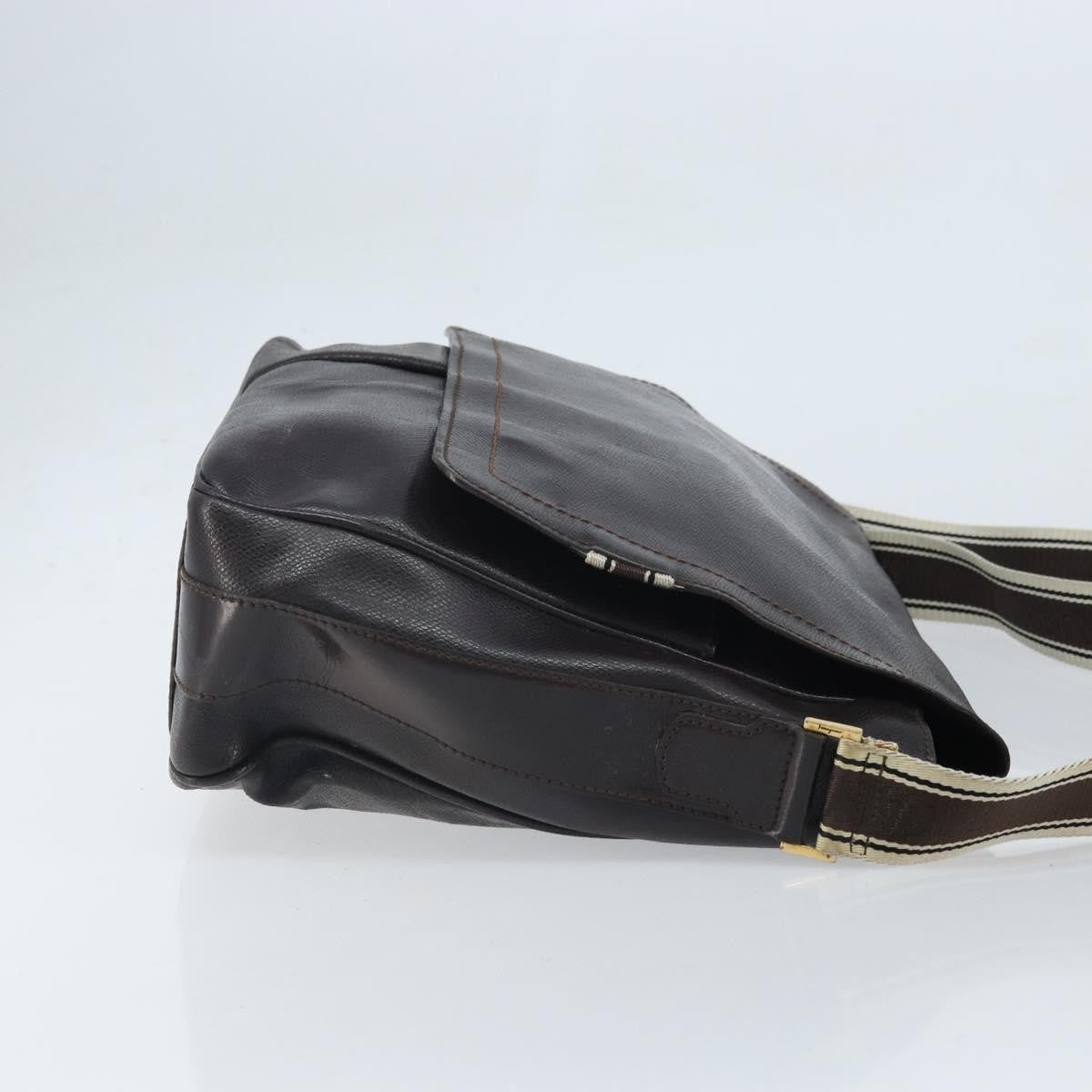 Salvatore Ferragamo Vintage Leather, Brown, Leather, Shoulder Bag