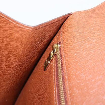 Louis Vuitton Monceau Monogram Canvas, Brown, Canvas, Handbag