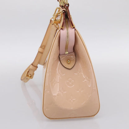 Louis Vuitton Blair Monogram Vernis, Pink, Patent Leather, Handbag