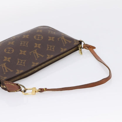 Louis Vuitton Pochette Accessoires NM Monogram Canvas, Brown, Canvas, Clutch