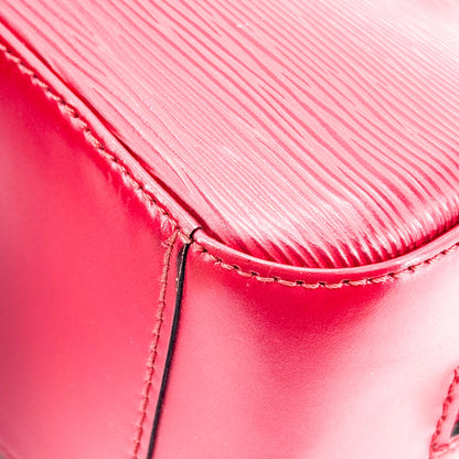 Louis Vuitton Jasmin Epi Leather, Red, Leather, Handbag
