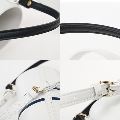 Christian Dior Vibe Bottle Holder Printed Leather, White, Leather, Shoulder Bag