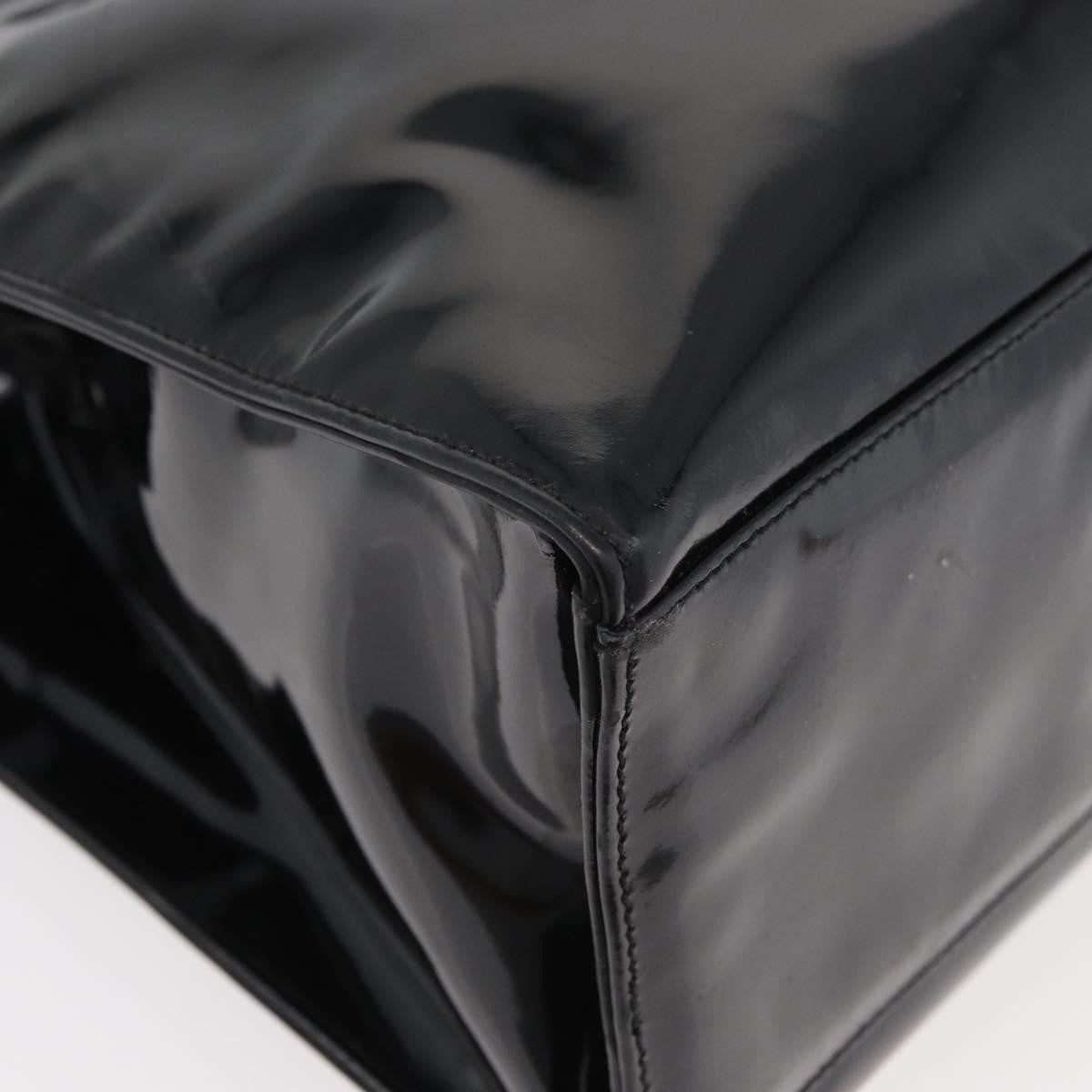 Chanel CC Shoulder Bag Patent leather, Black, Patent Leather, Shoulder Bag