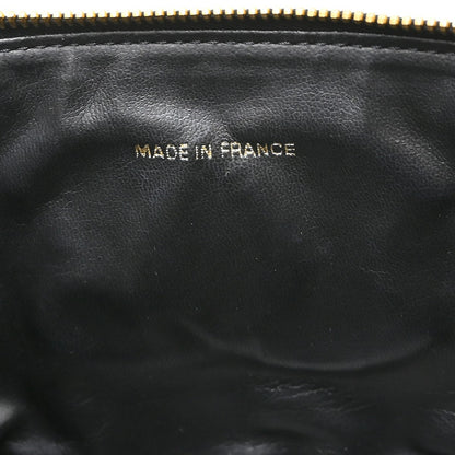 Chanel Vintage Timeless Cosmetic Case Caviar, Black, Leather, Handbag