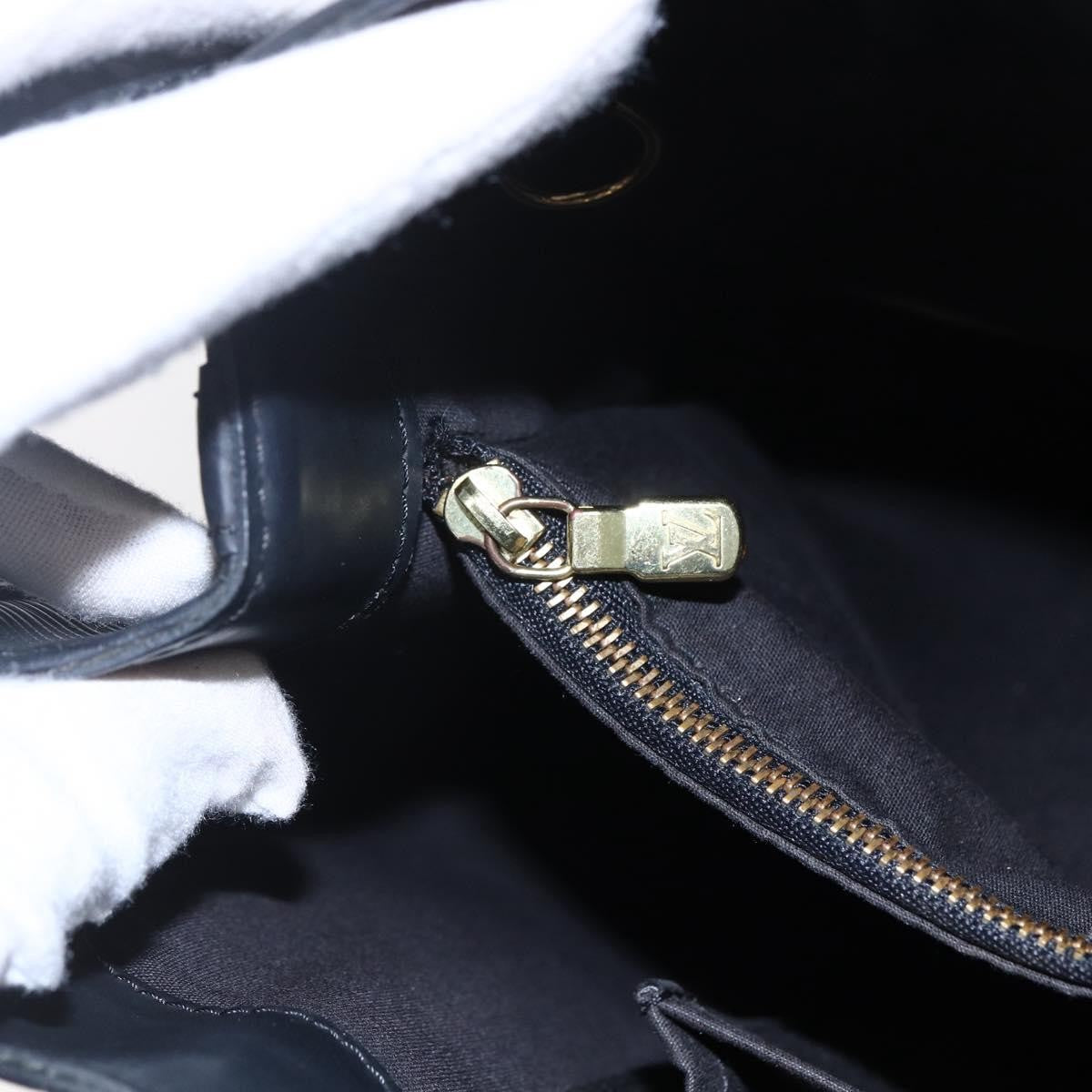Louis Vuitton Mandara Epi Leather, Black, Leather, Shoulder Bag