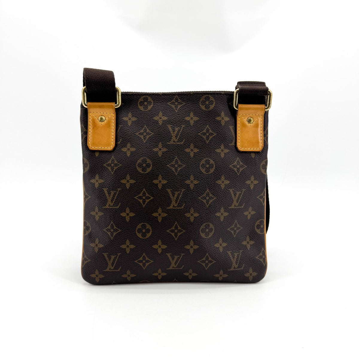 Louis Vuitton Valmy Pochette Monogram Canvas, Brown, Canvas, Clutch