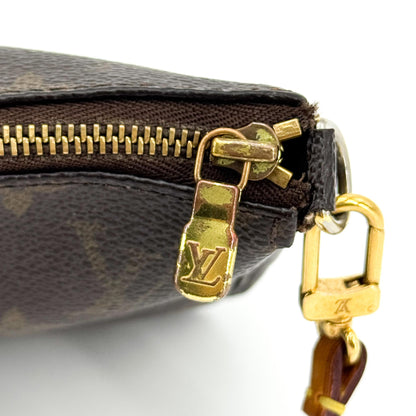 Louis Vuitton Louis Vuitton Monogramme Pochette Monogramme Canvas, Brown, Canvas, Clutch