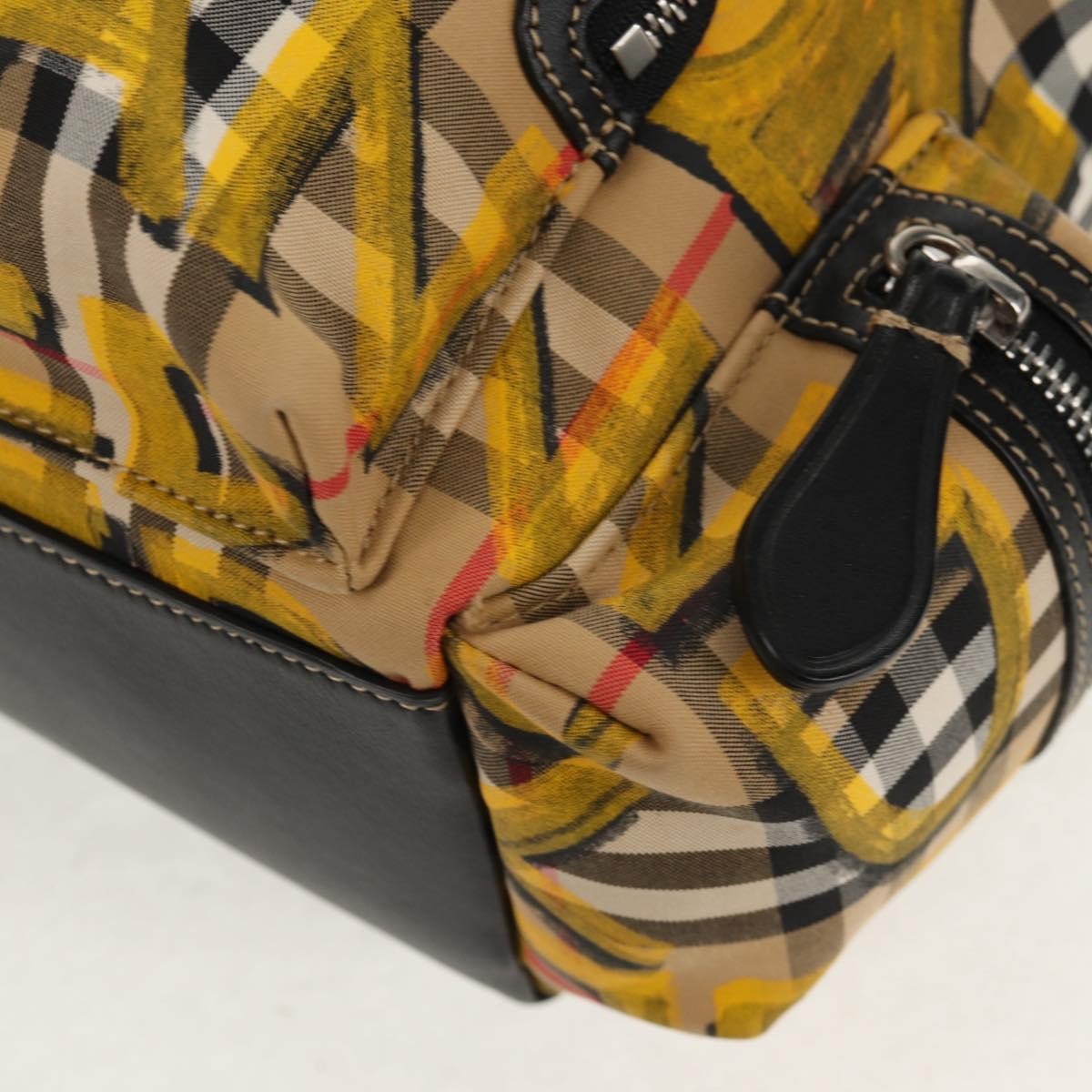 Burberry Graffiti Rucksack Vintage Check Canvas, Beige, Canvas, Backpack