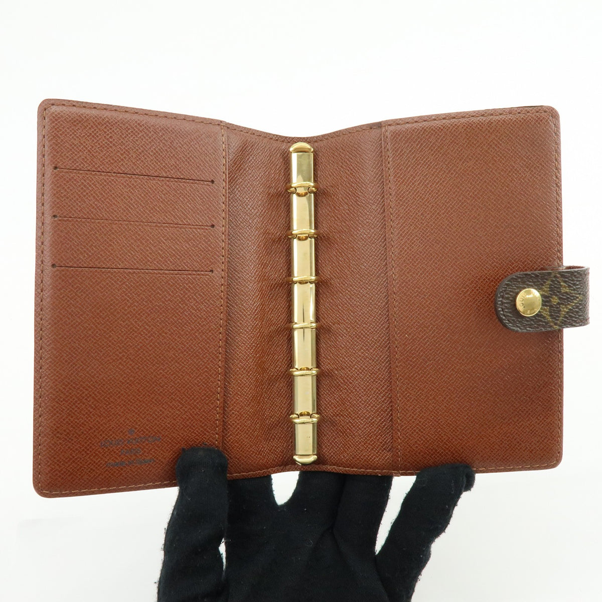 Louis Vuitton Agenda Cover Monogram Canvas, Brown, Canvas, Wallet
