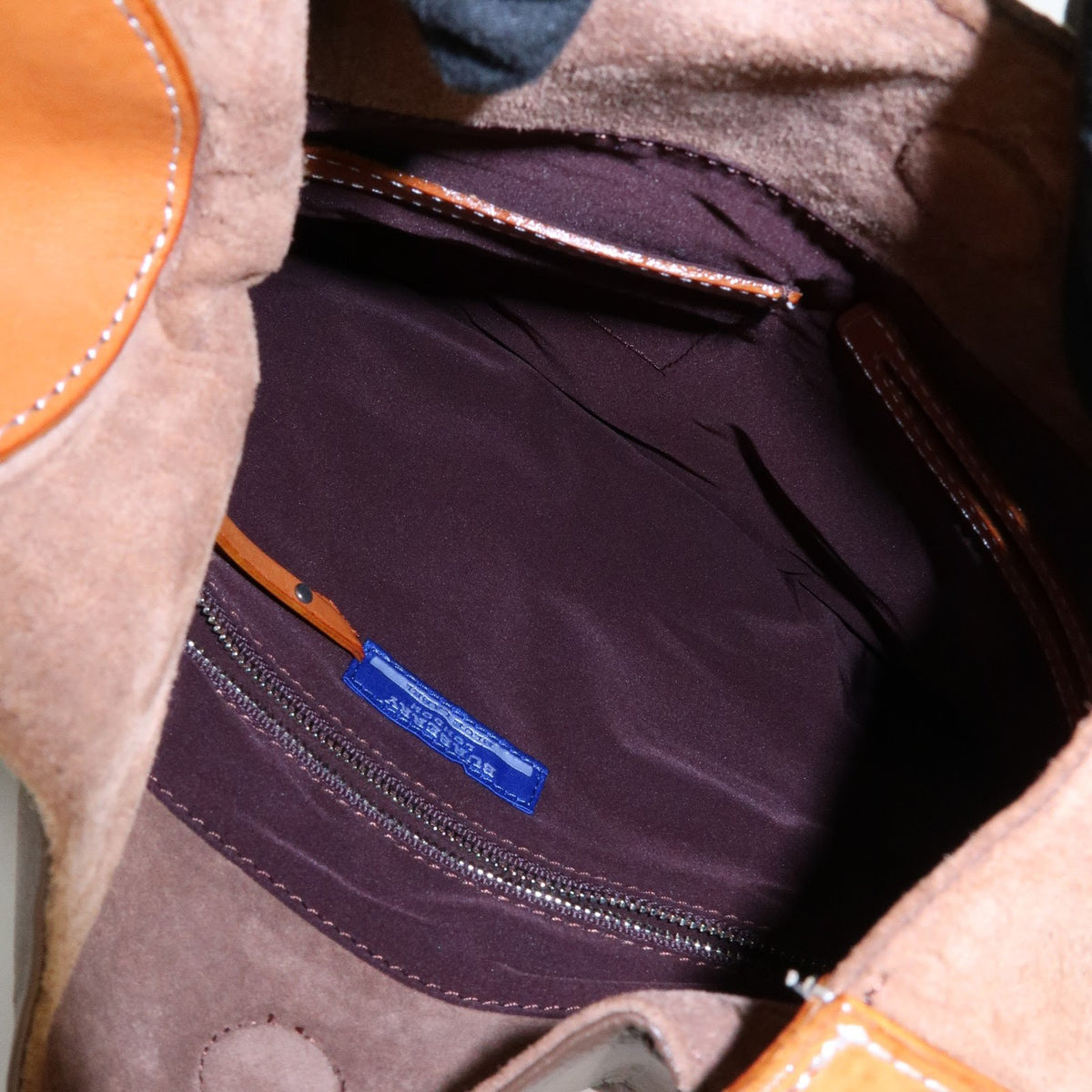 Burberry Blue Label Suede, Brown, Suede, Shoulder Bag