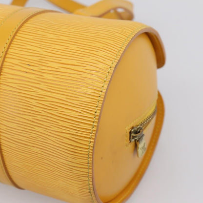 Louis Vuitton Soufflot Epi Leather, Yellow, Leather, Tote Bag