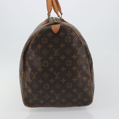 Louis Vuitton Keepall Monogram Canvas, Brown, Canvas, Travel Bag