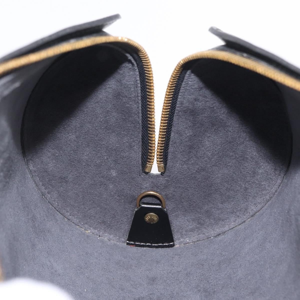 Louis Vuitton Soufflot Epi Leather, Black, Leather, Tote Bag