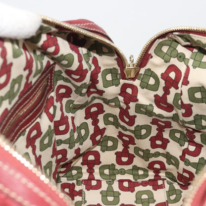Gucci 85th Anniversary Boston Guccissima Leather, Red, Leather, Shoulder Bag